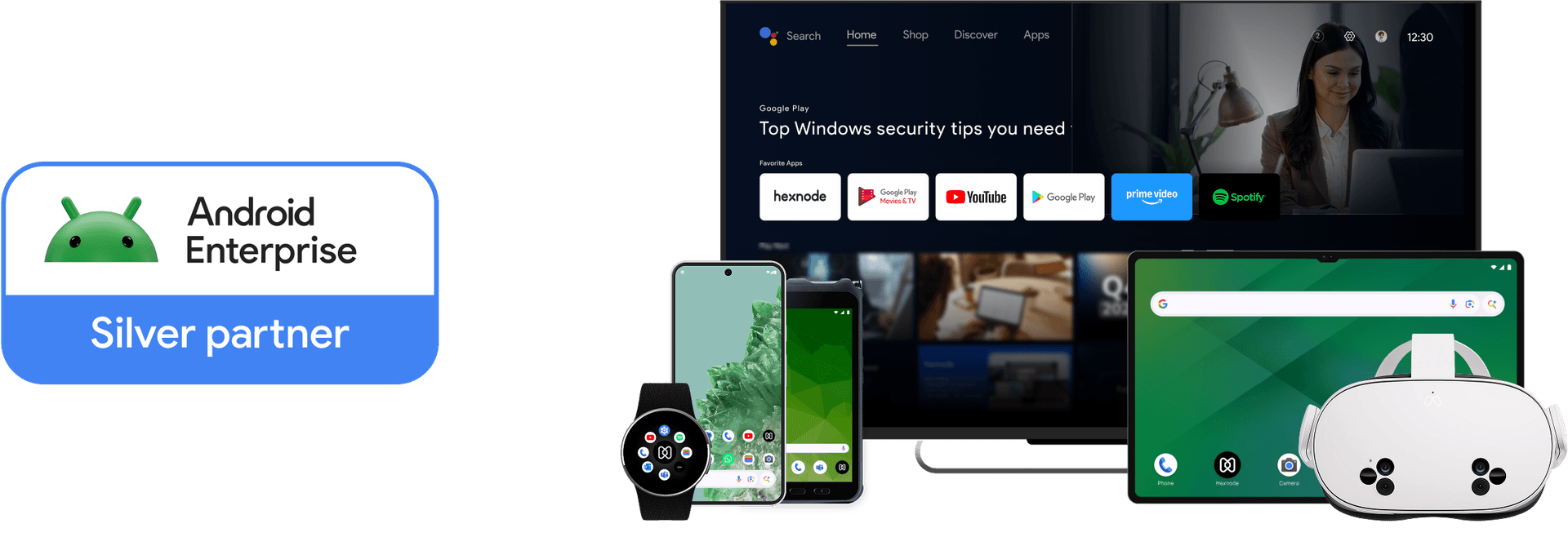 Phones, TVs, and Wearables. All from a single point