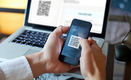 QR-code based enrollment