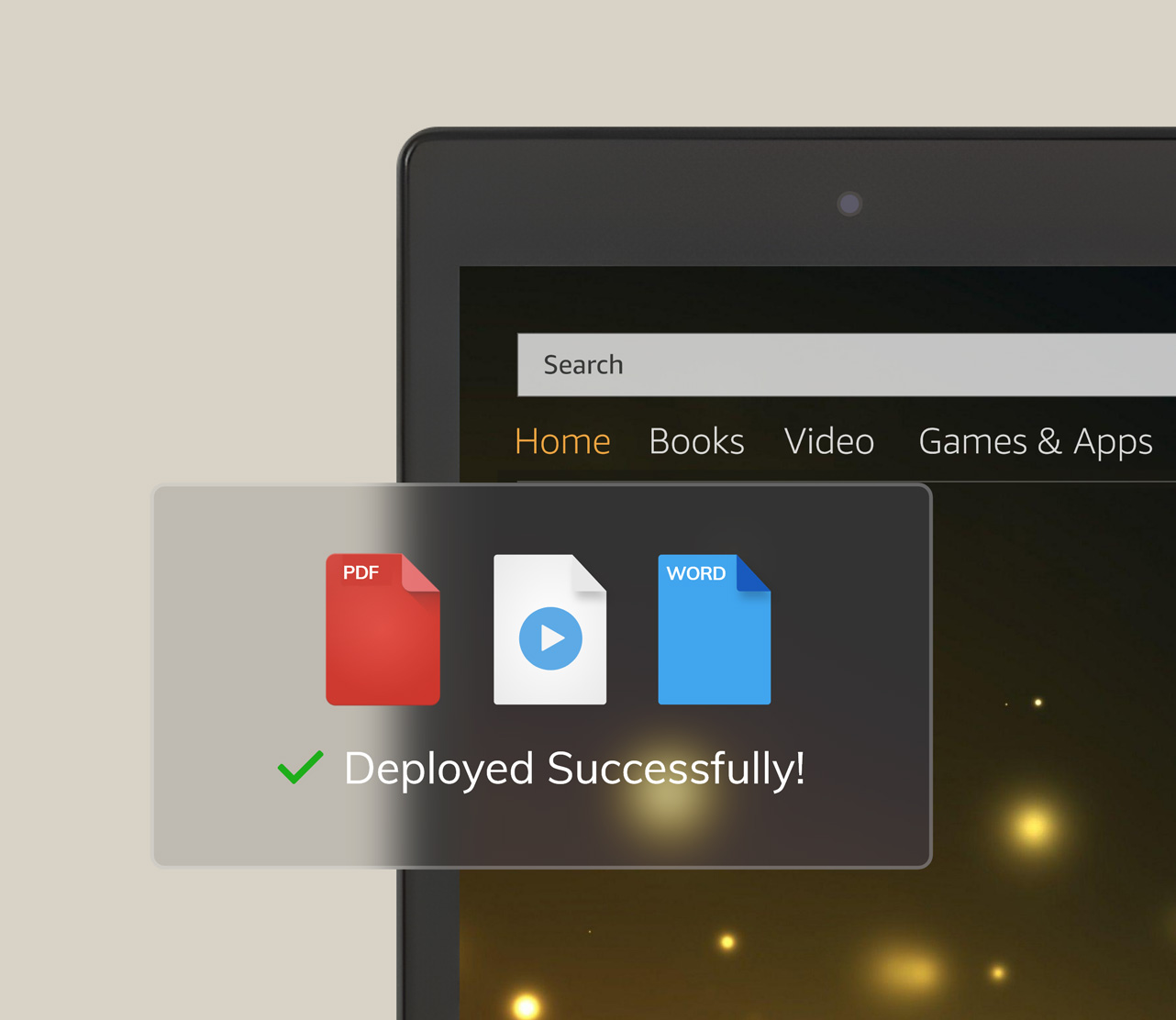 Content Management for Fire os